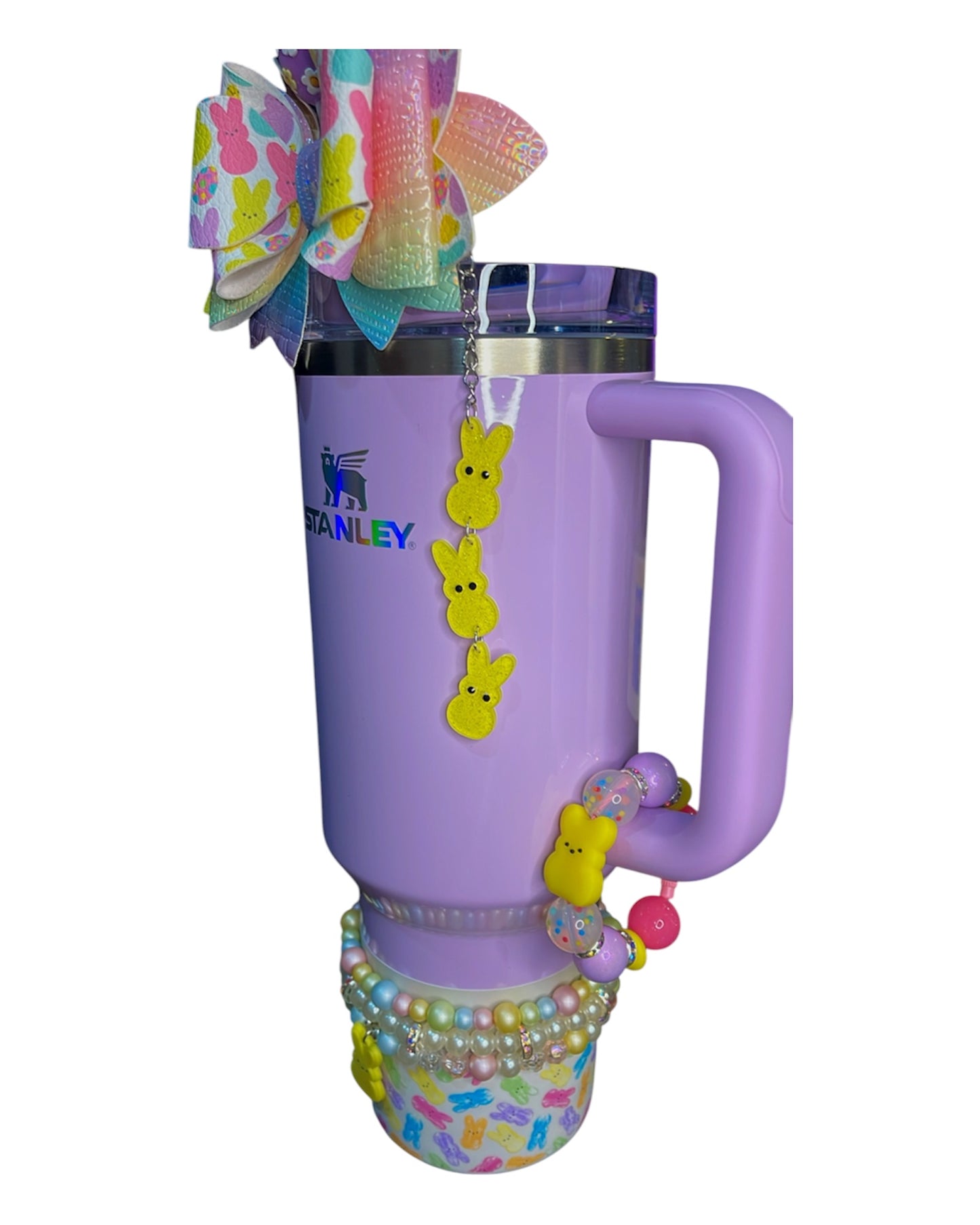 Peeps Trio Straw Charm