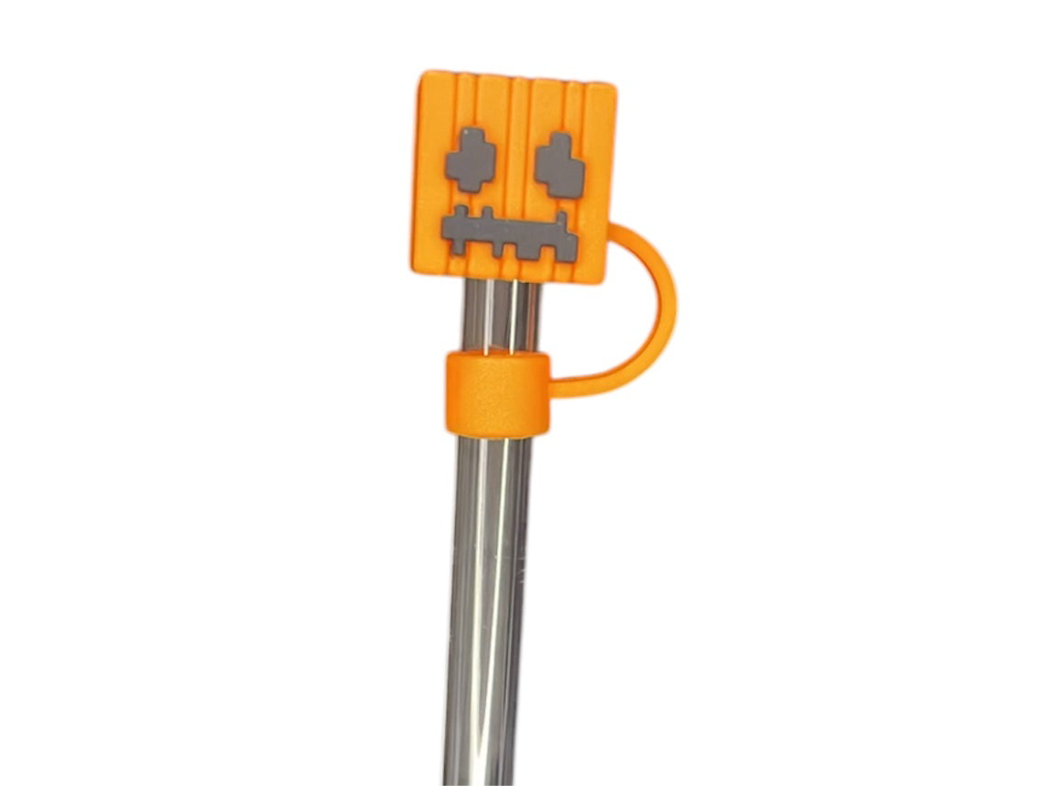 Minecraft “Snow Golem” 3D Straw topper