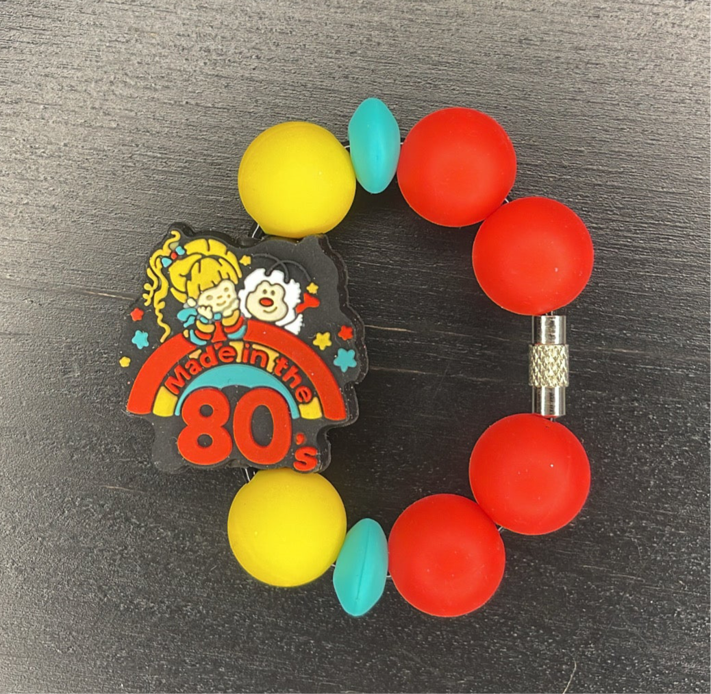 Rainbow Brite Handle Charm