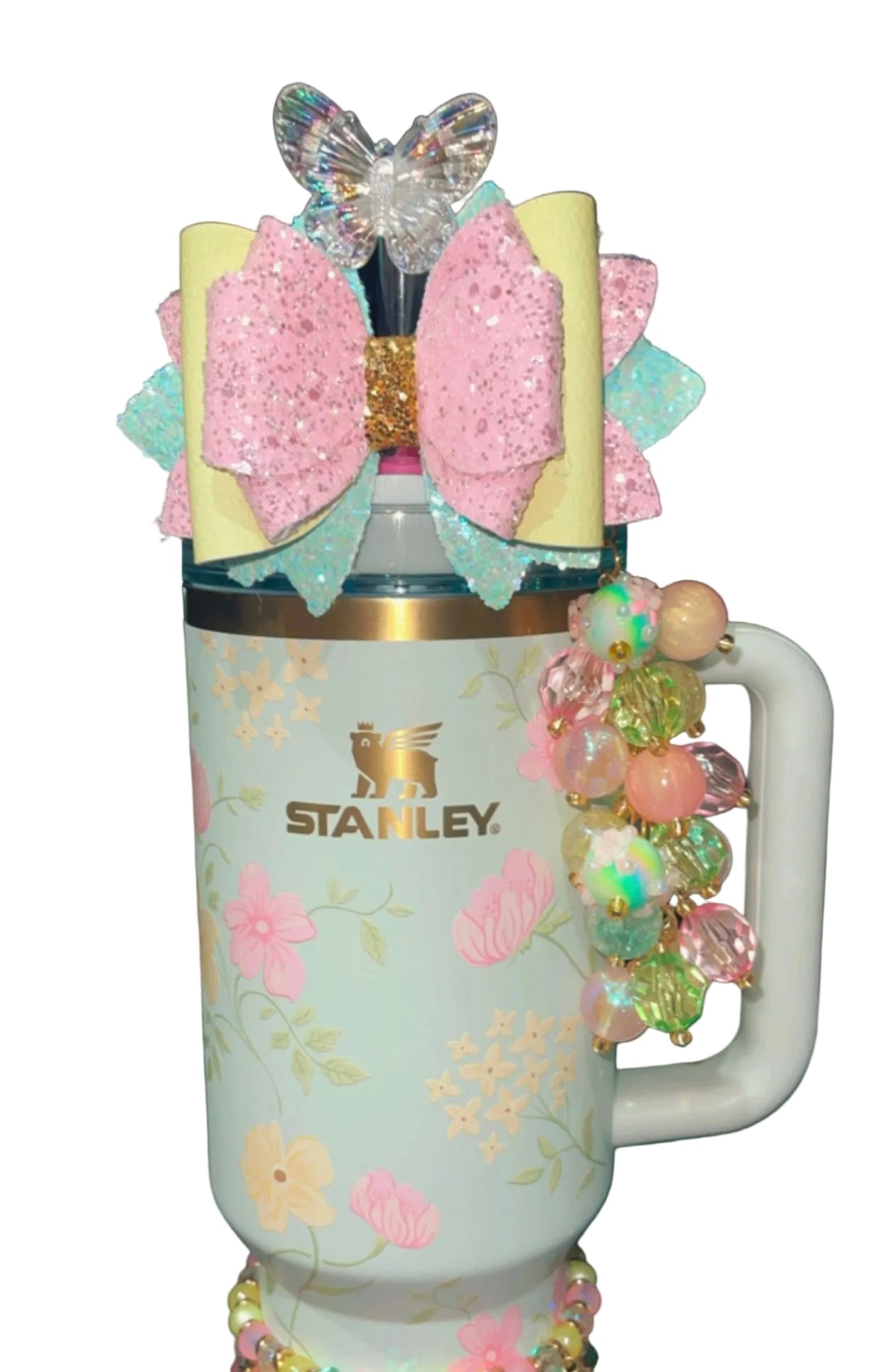 Spring Blooms Straw Baubles Deluxe