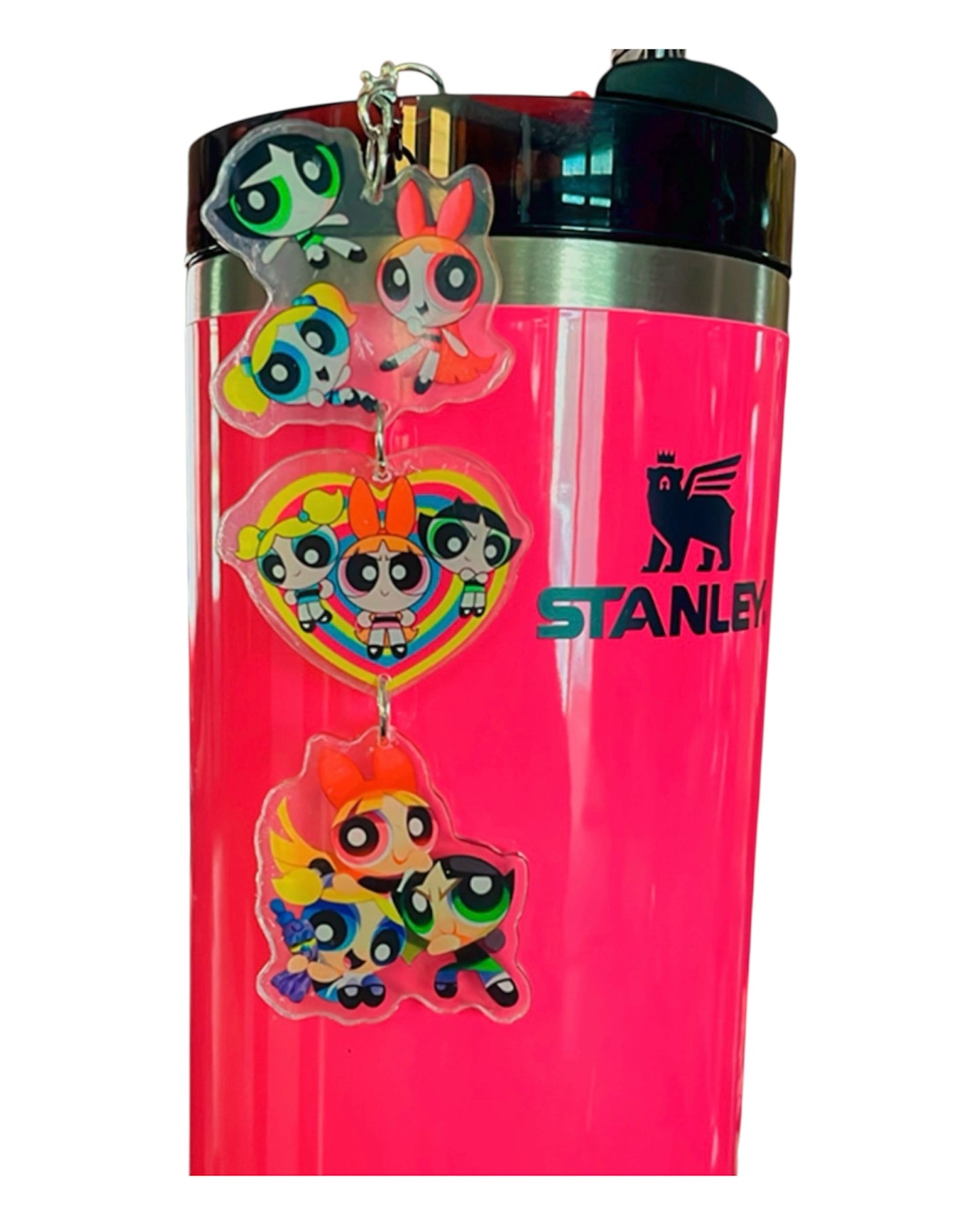 PowerPuff Girls Straw Charm