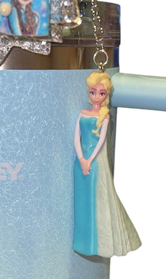 Elsa Straw Charm