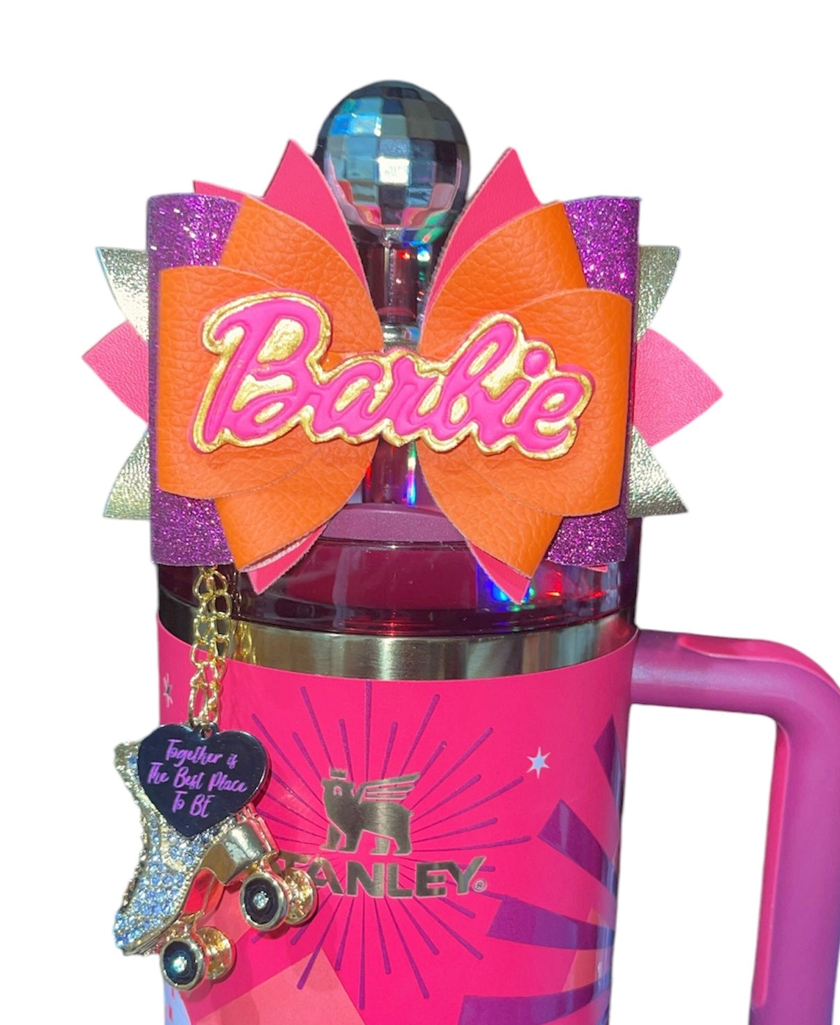 Dynamite Barbie Disco Straw Topper
