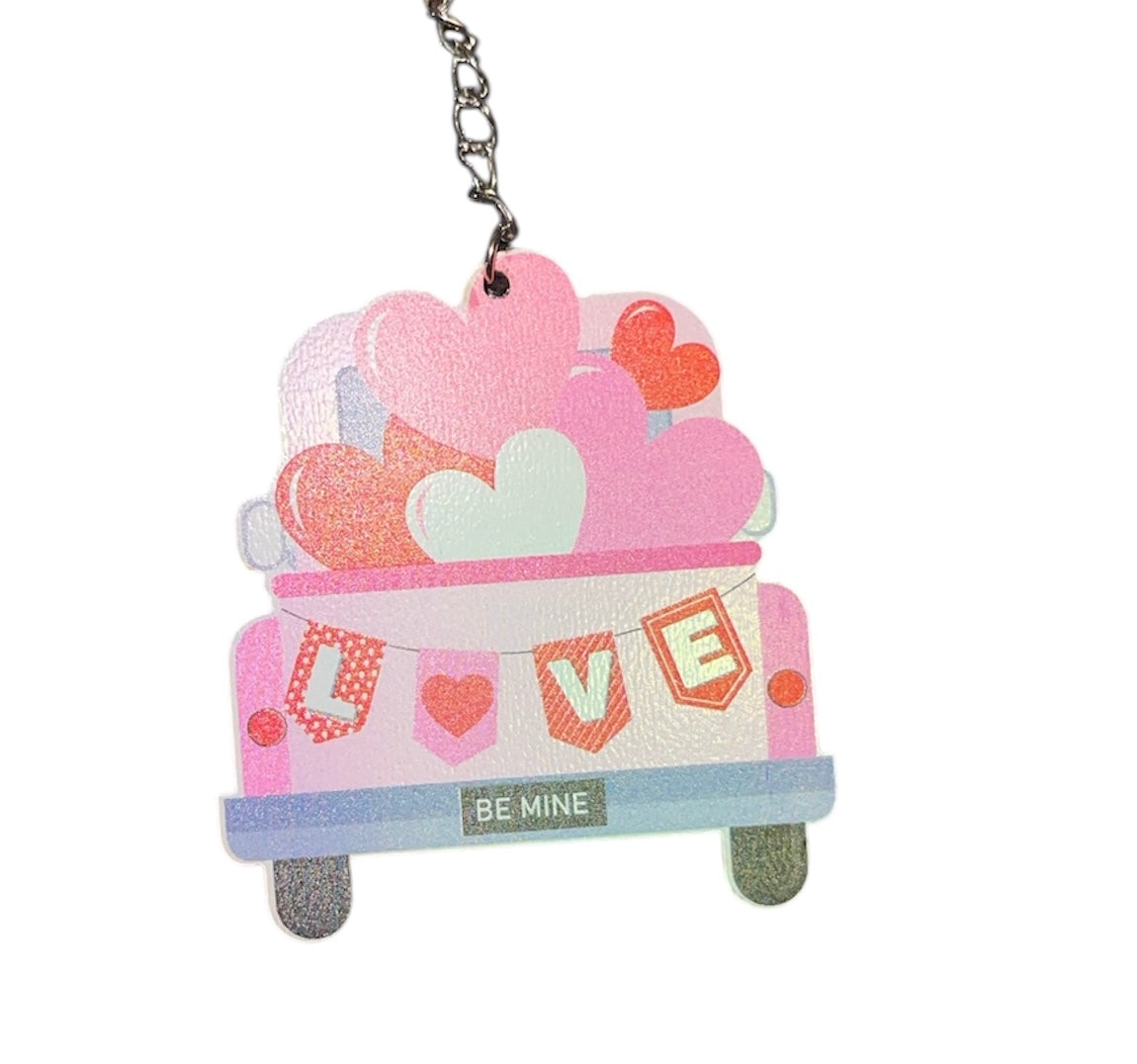 Drive in Love Straw Charm