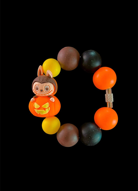 Labubu Pumpkin Handle Charm