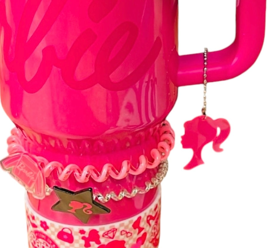 Icon Doll Barbie Handle Charm