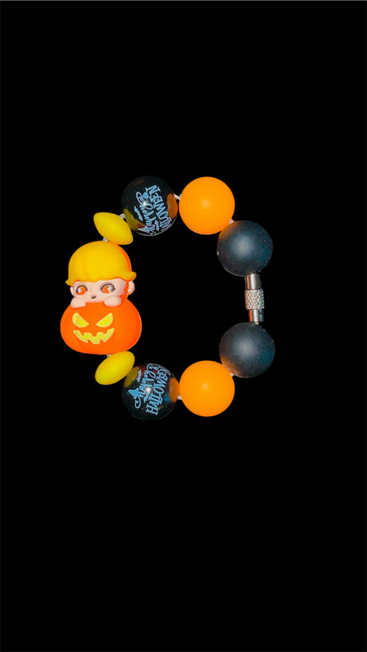 Skull P Glow Handle Charm