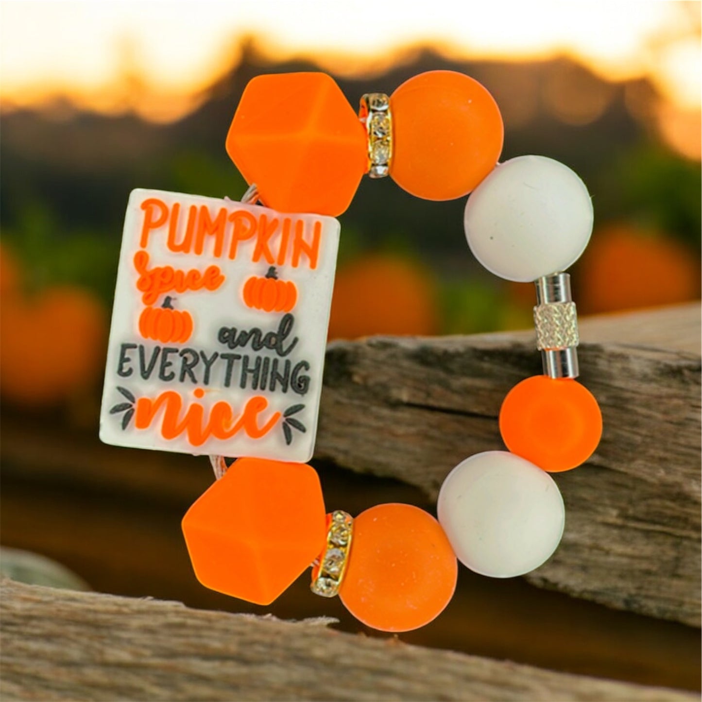 Pumpkin Spice Handle Charm