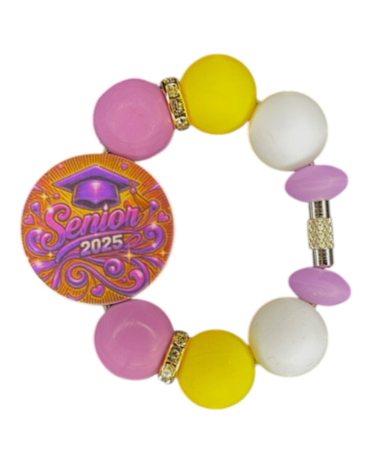 Senior 2025 Purple Handle Charm
