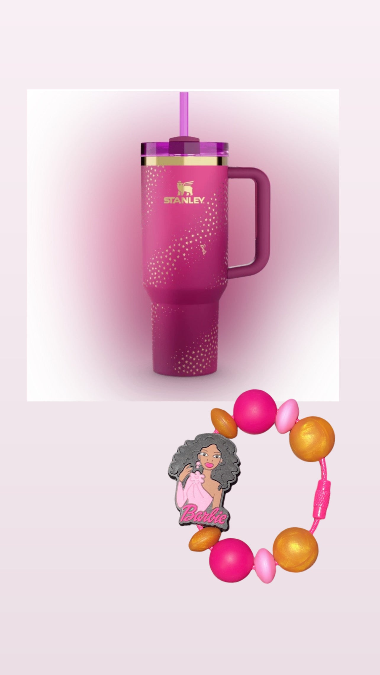 Superstar Barbie Handle Charm
