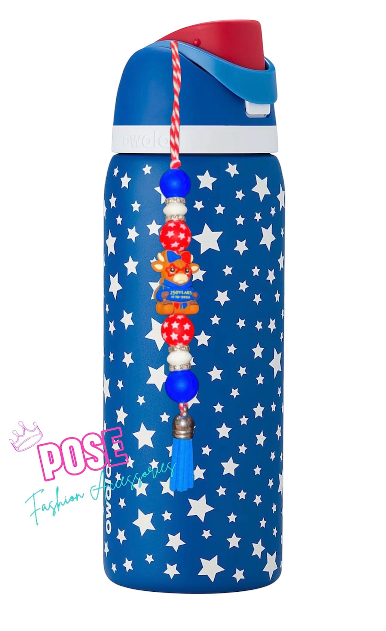 Cow 250 USA LuxeSip Charm