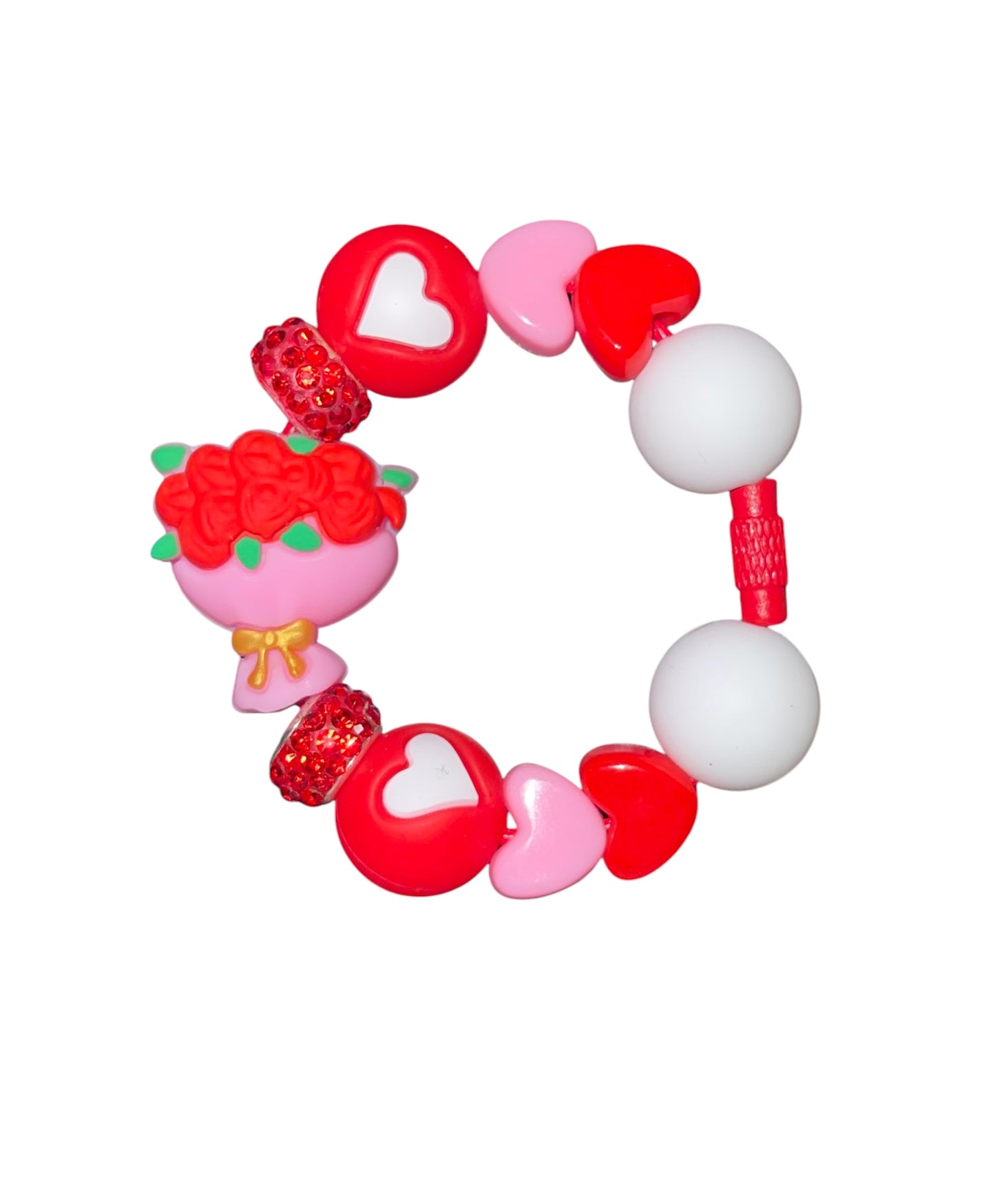 Rose Handle Charm