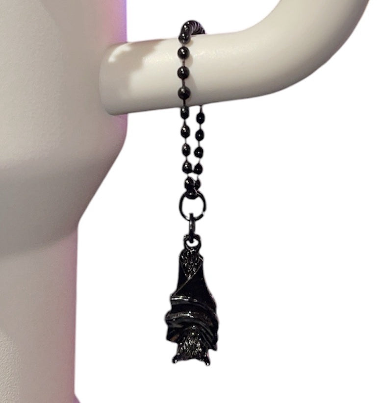 Resting Bat Handle Charm