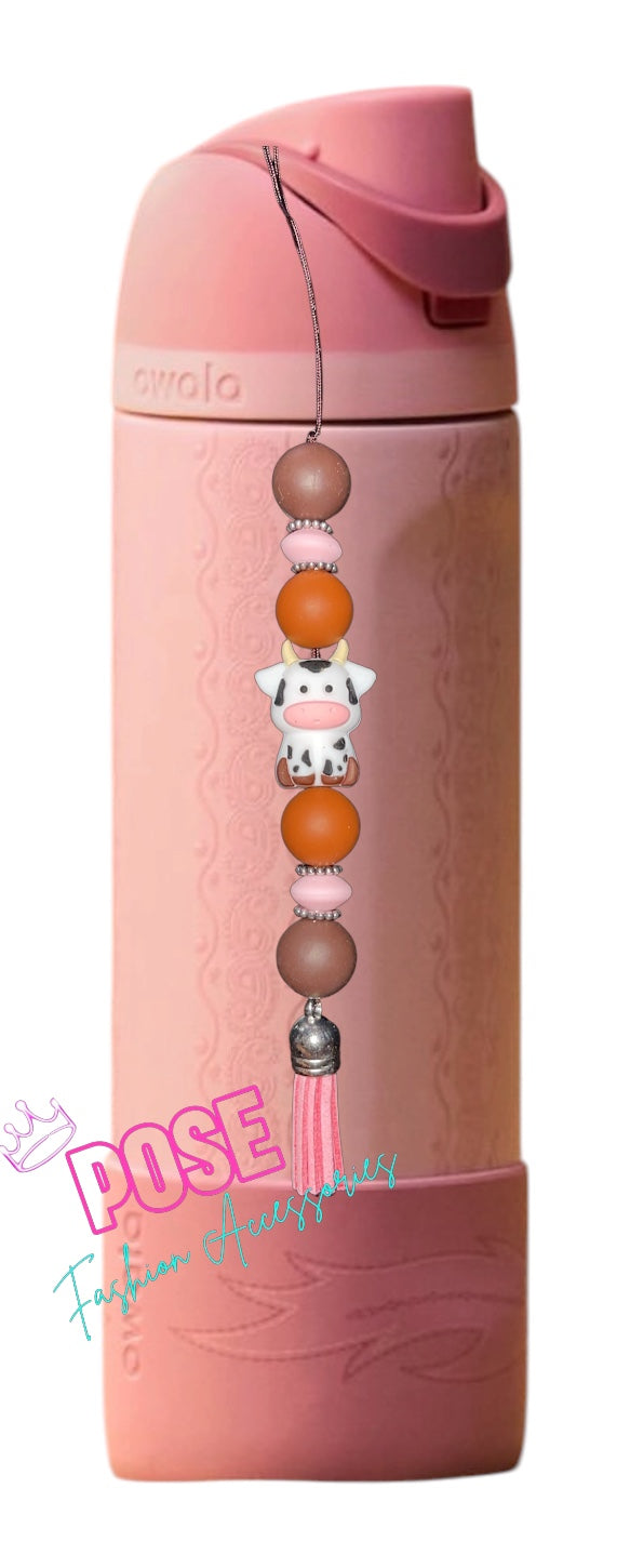 Cow LuxeSip Charm