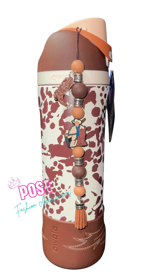 Rodeo Cowboy LuxeSip Charm