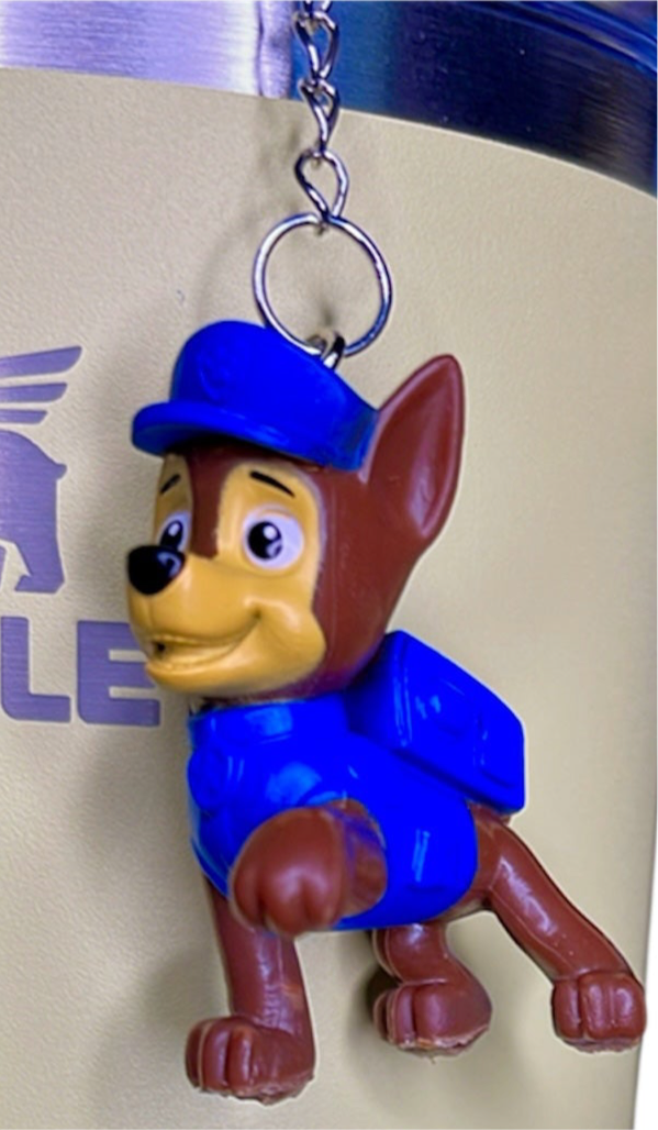 Paw Patrol Straw Charm (Chase)