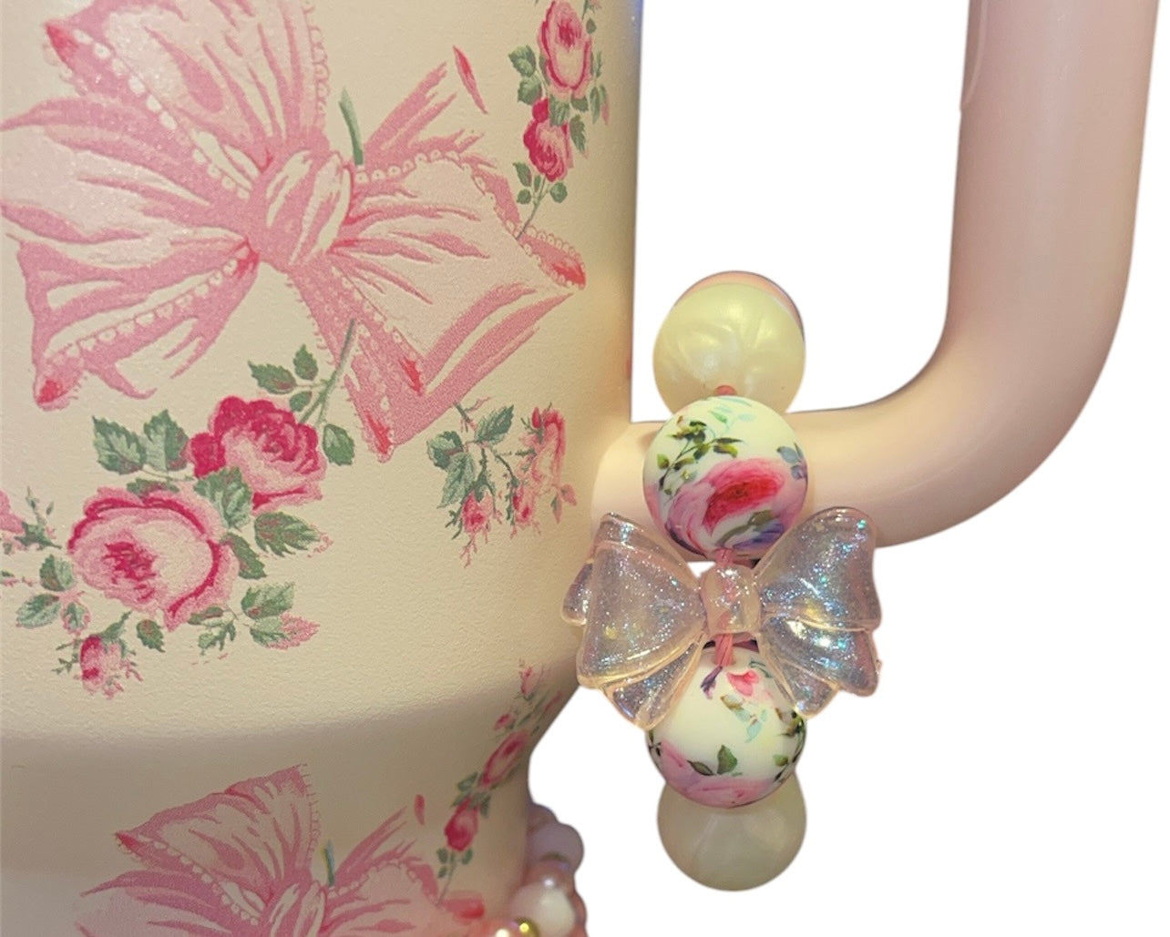 LSF Rosa Pink Handle Charm