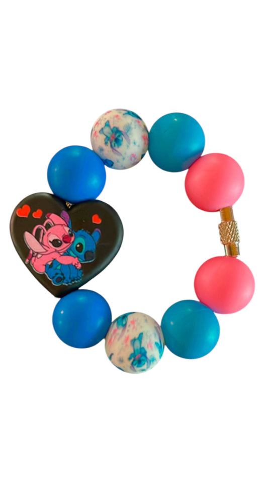 Stitch Angel Handle Charm